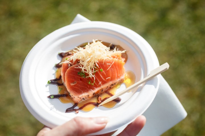 Taste of Perth - Nobu's Seared Sashimi